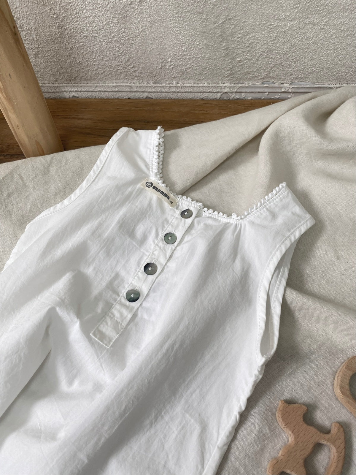 Sleeveless Cotton Sundress [mh0012623]