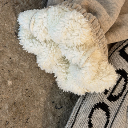 スウェットパンツ 裏ボア ロゴ刺繍 ゆったり ジョガーボトムス【mh0011607】