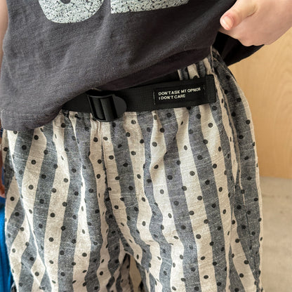 Belted Striped Shorts ストライプ ハーフパンツ【mh0013226】