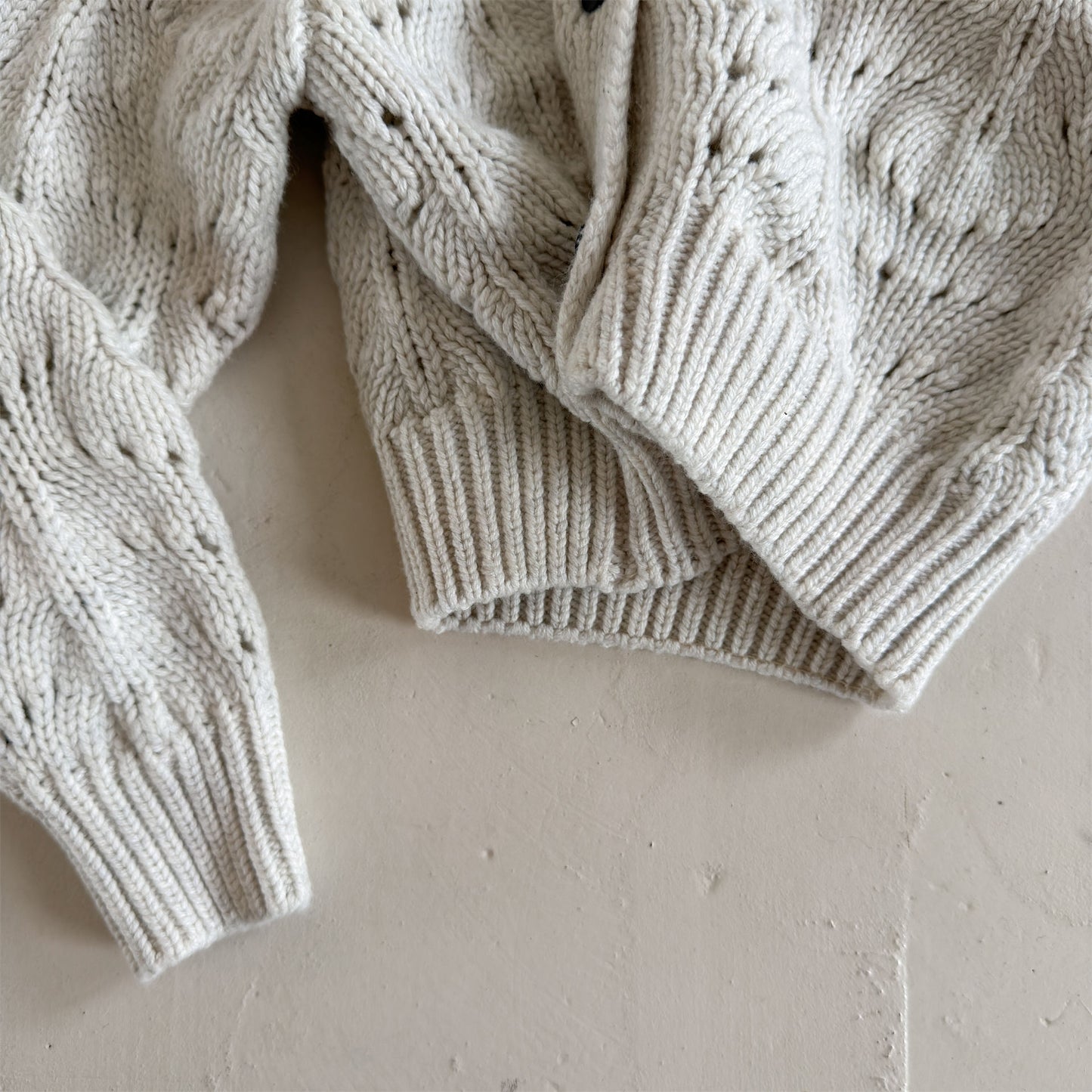 Kids' Openwork Long-Sleeve Knit Cardigan [mh0014055]