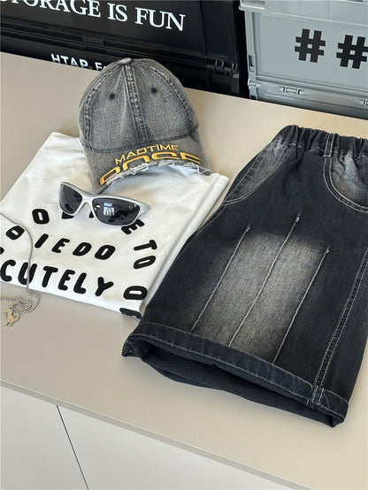 Graphic Cotton Tee バックロゴプリント 半袖Tシャツ【mh0012953】