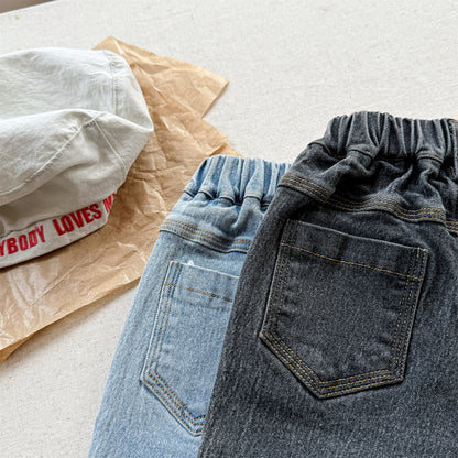 Graphic Denim Shorts ワークデニム ハーフパンツ【mh0013222】