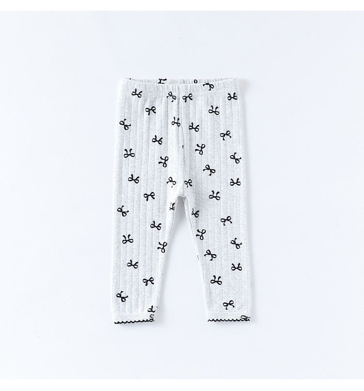 長袖パジャマセット リボン/ハートプリント【mh0011720】