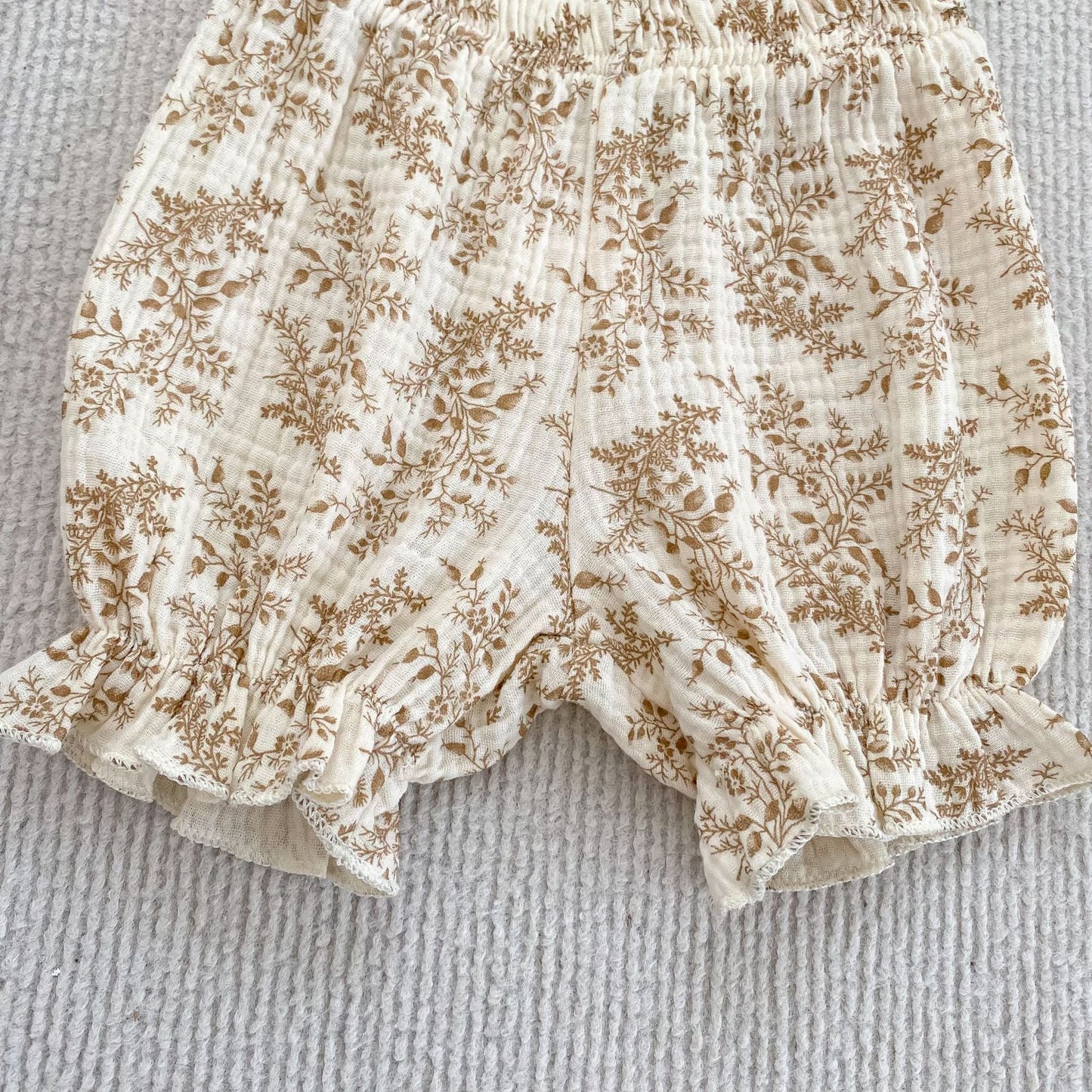 Floral Ruffle Camisole Bloomer フリル キャミソール ブルマ【mh0013159】