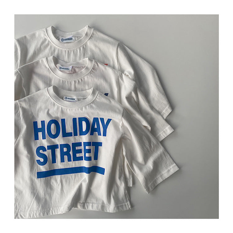 Holiday Street Graphic T-shirt & Pants Set ロゴ 長袖Tシャツ パンツセット【mh0012643】