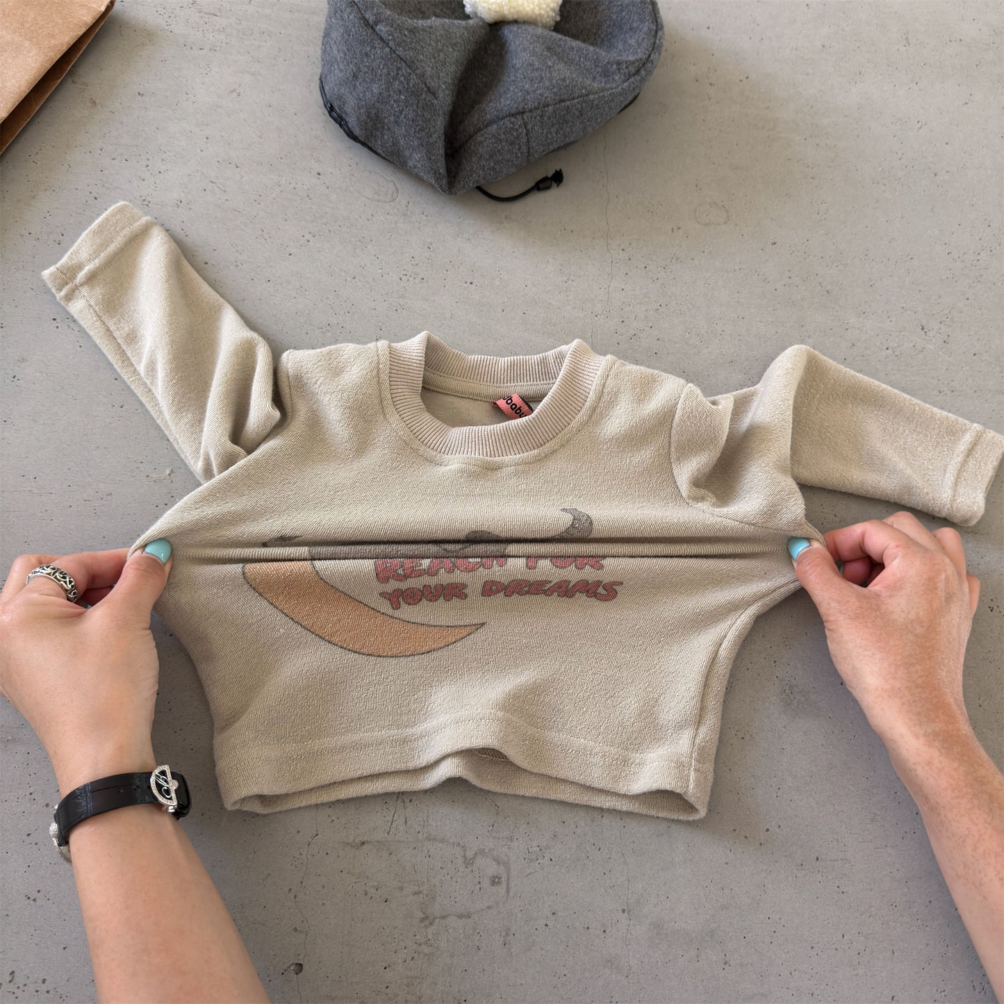 Kids Elephant Print Long Sleeve T-shirt [mh0014054]