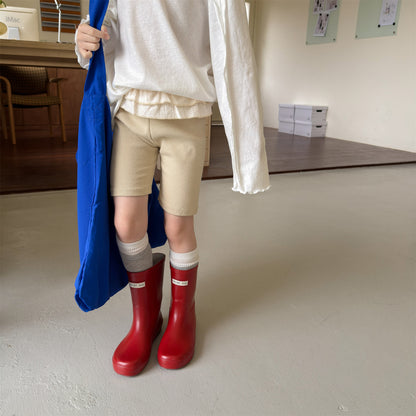Ruffle Waist Short Leggings ラッフル ショートレギンス【mh0013231】