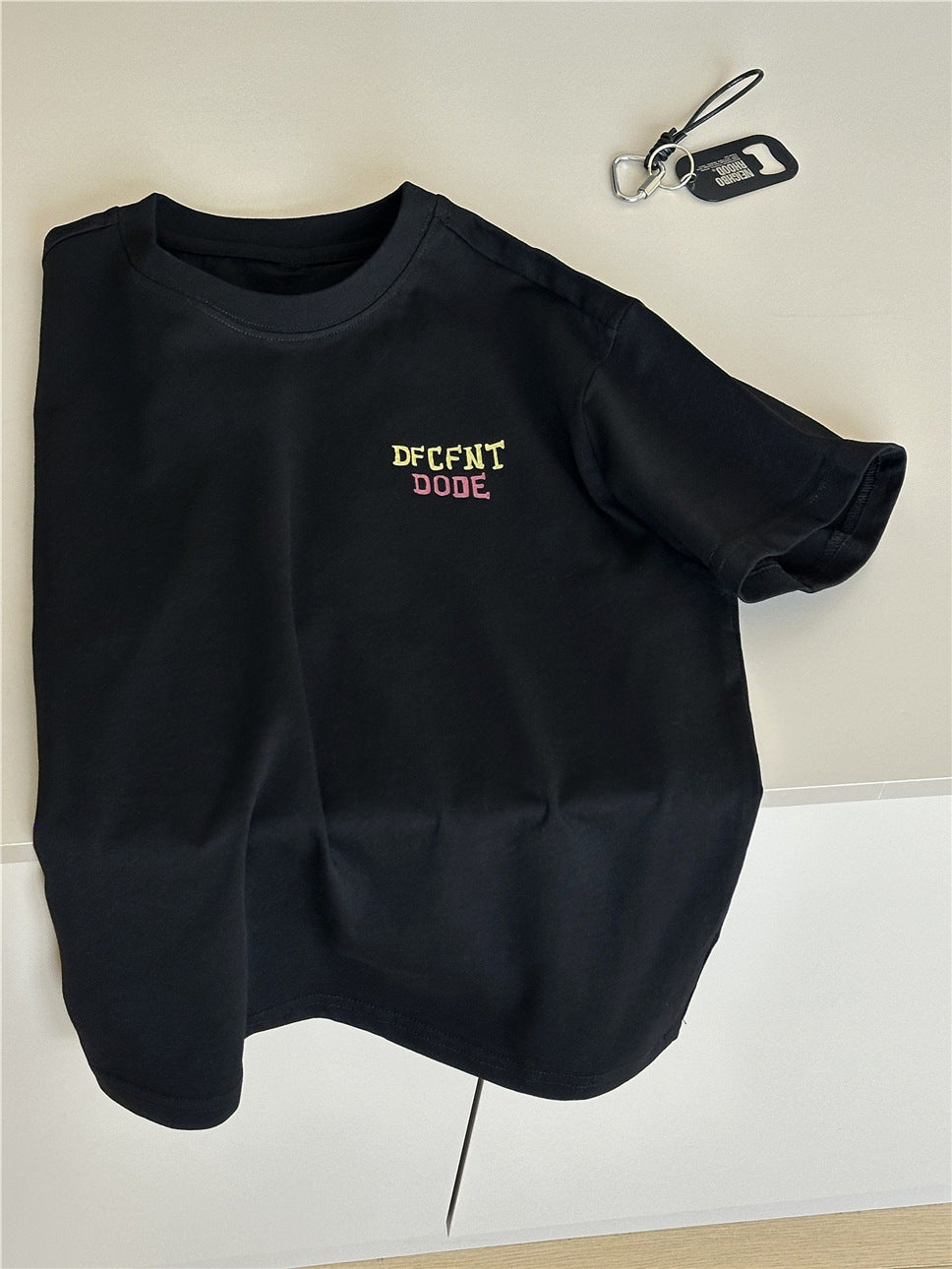 Graphic Alphabet Tee 英字プリント 半袖Tシャツ【mh0012972】
