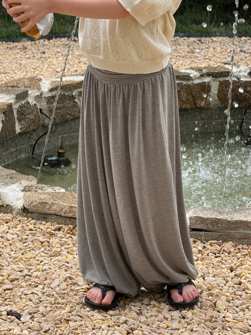 Versatile Soft Sweatpants ルーズ ロングパンツ【mh0013243】
