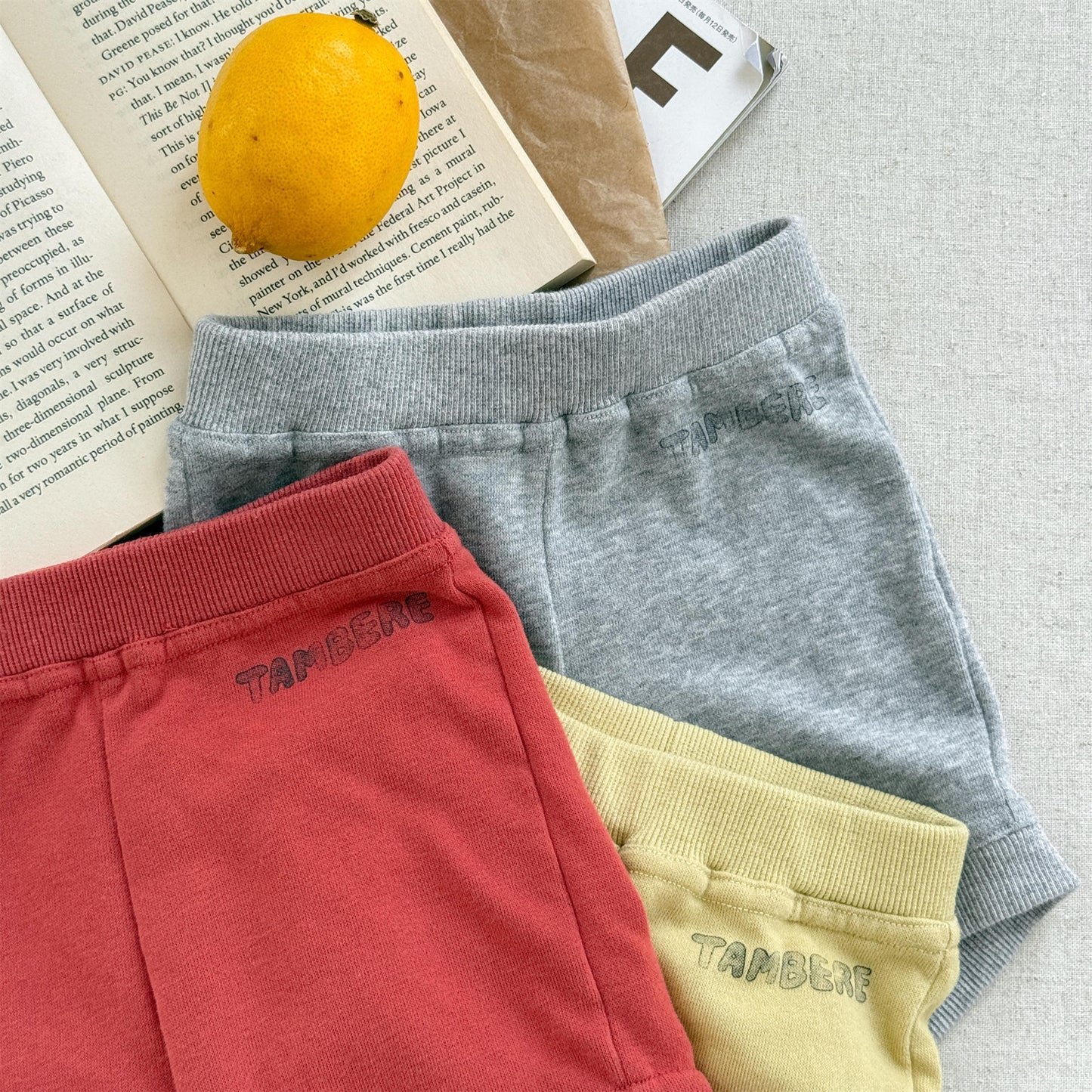 Logo Embroidered Cotton Sweat Shorts ショートパンツ【mh0012648】