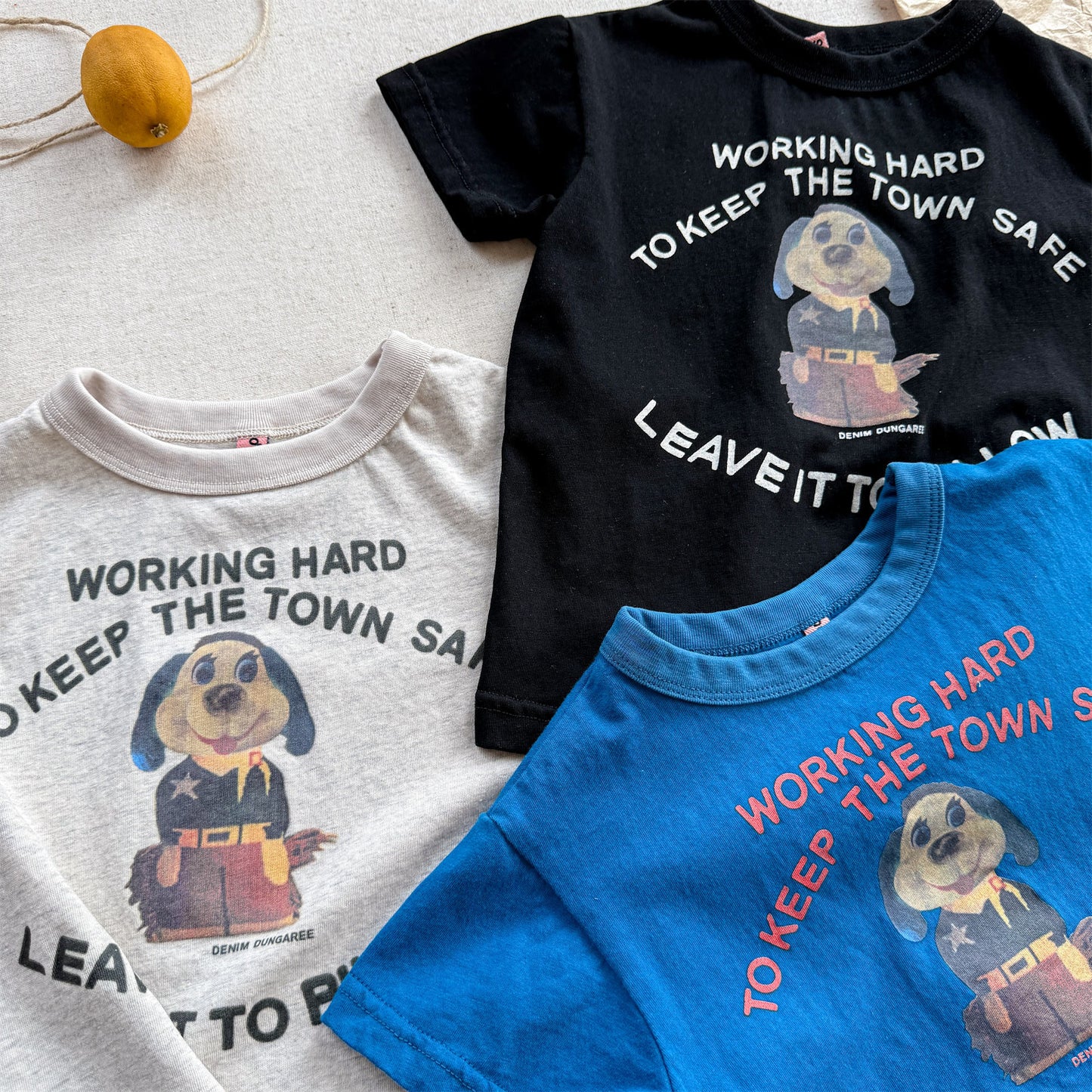 Dog Print Graphic T-shirt ドッグプリント 半袖Tシャツ【mh0013221】