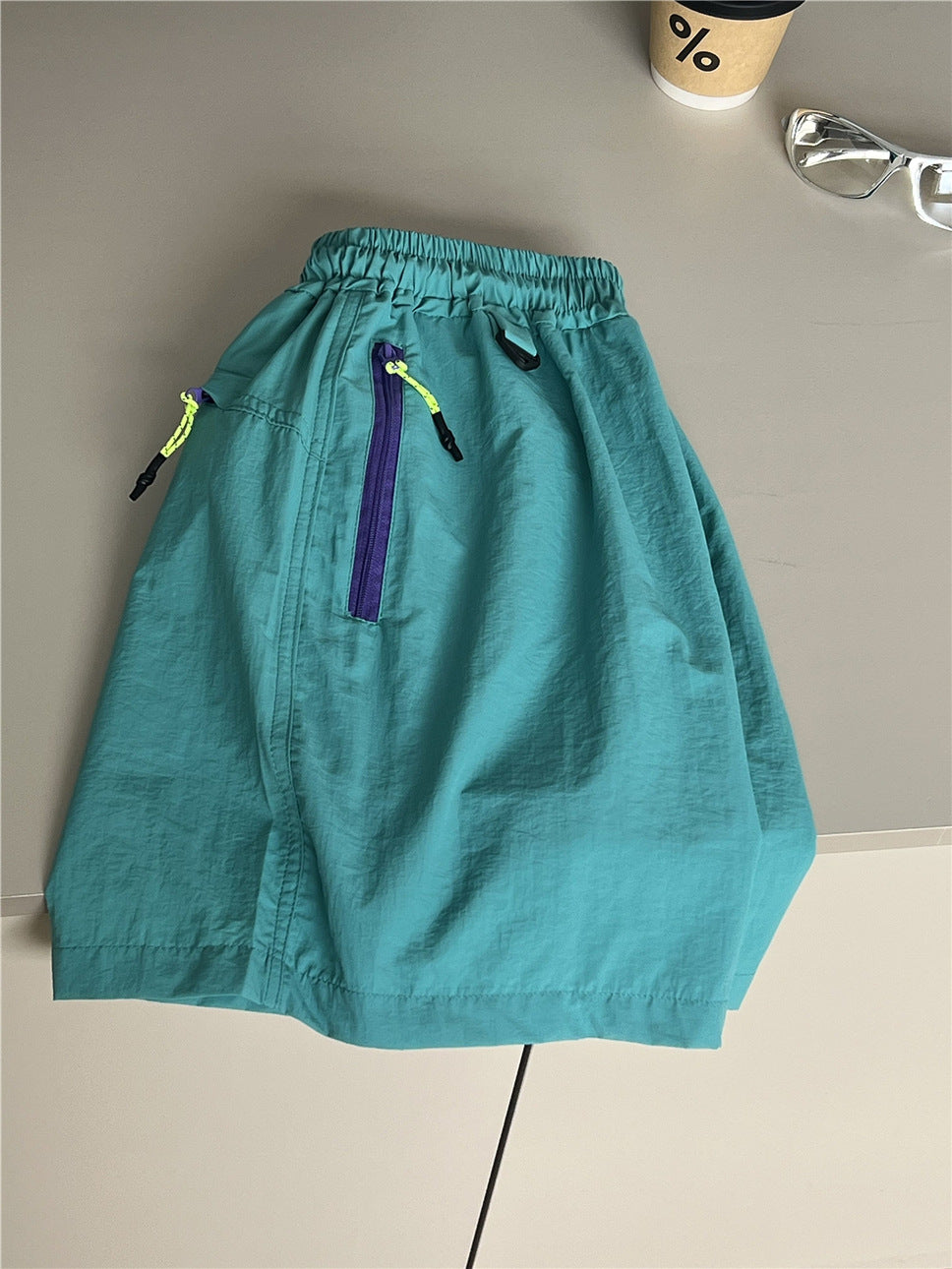 Nylon Utility Shorts メッシュジップ ショートパンツ【mh0012968】