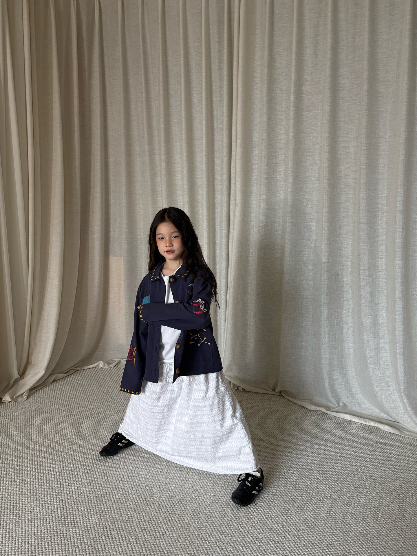 yummy&rocky | Jacquard Cotton Lace Skirt コットン レース スカート【mh0020176】