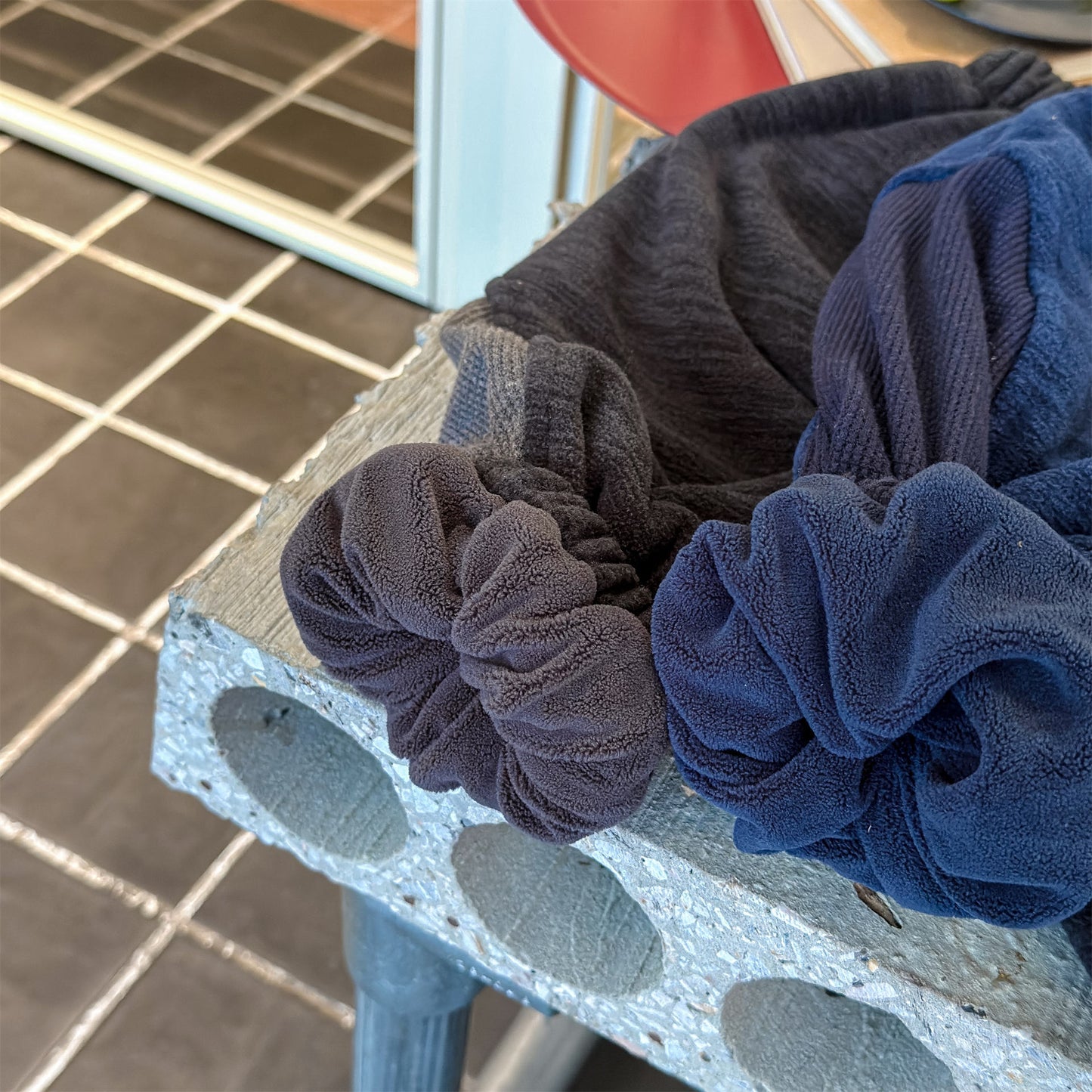 スウェットパンツ 裏ボア ビッグロゴ バイカラー ボリューム ボトムス【mh0011608】