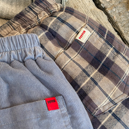 コーデュロイパンツ 裏ボア 裾ボア ゆったり ワイドパンツ ボトムス【mh0011606】