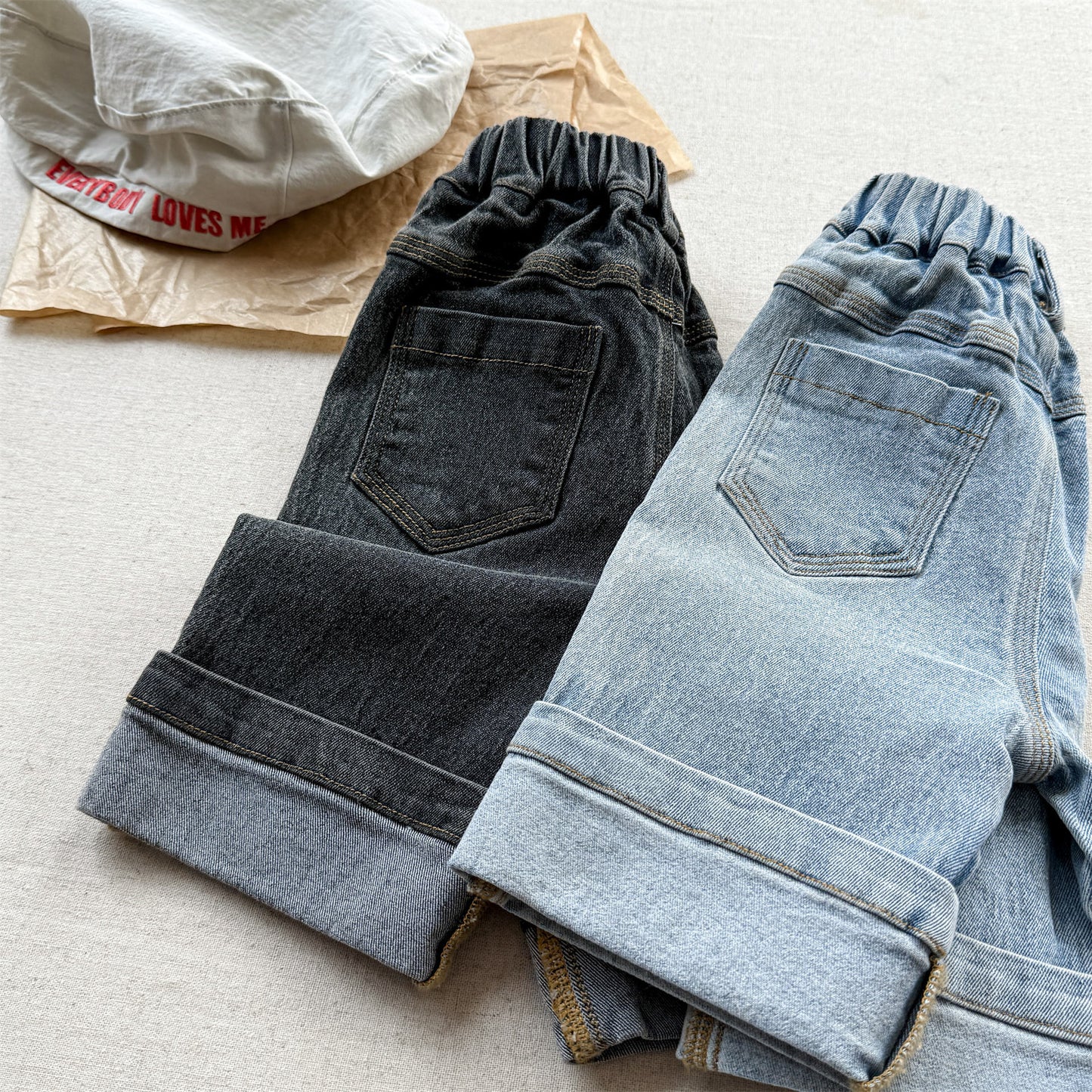Graphic Denim Shorts ワークデニム ハーフパンツ【mh0013222】