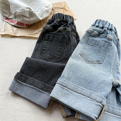 Graphic Denim Shorts ワークデニム ハーフパンツ【mh0013222】