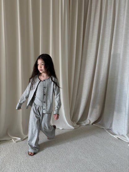 yummy&rocky | Floral Cotton Cardigan Pants 花柄 コットン カーディガン パンツ【mh0020169】