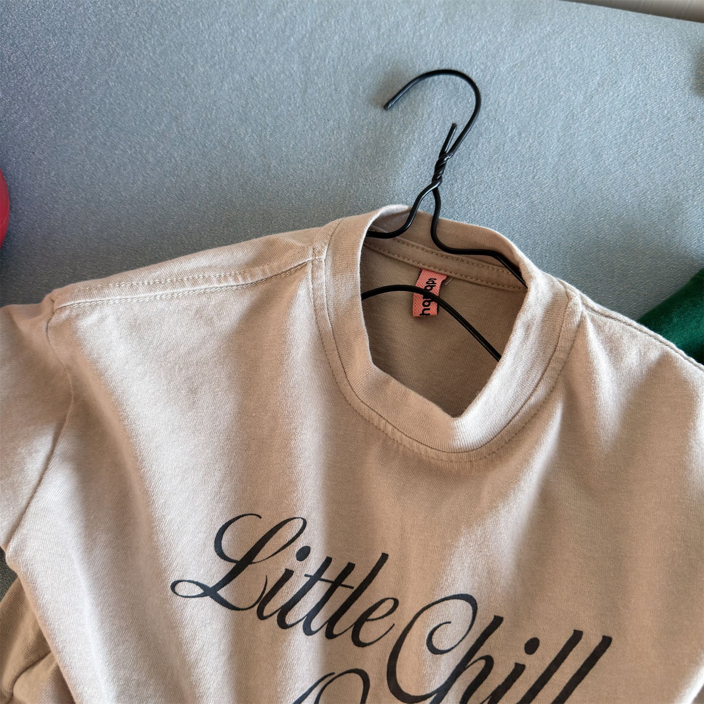 キッズ 英字プリント ルーズ 長袖Tシャツ【mh0014050】