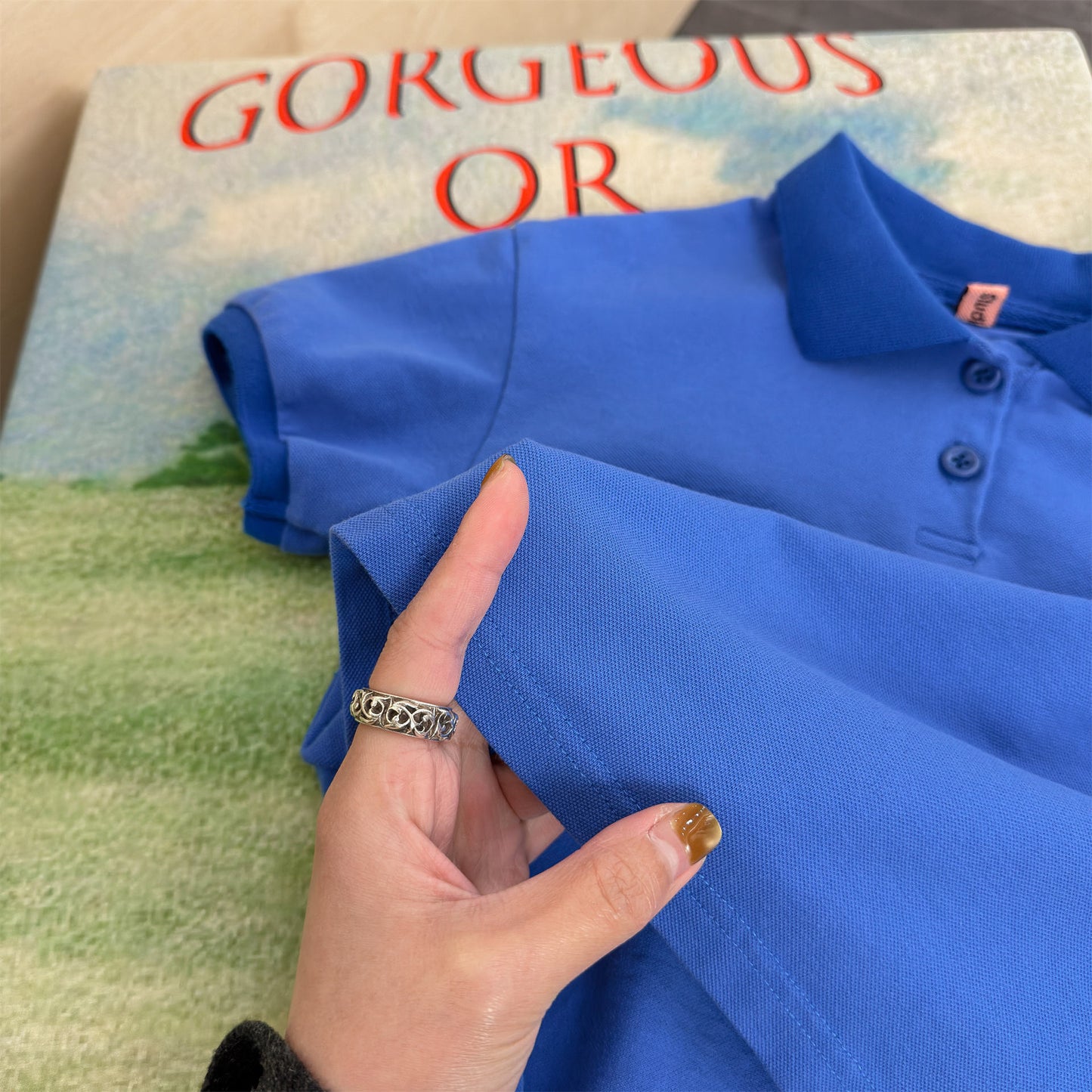 Short Sleeve Pique Cotton Polo Shirt 半袖 コットン 鹿の子 ポロシャツ【mh0012658】