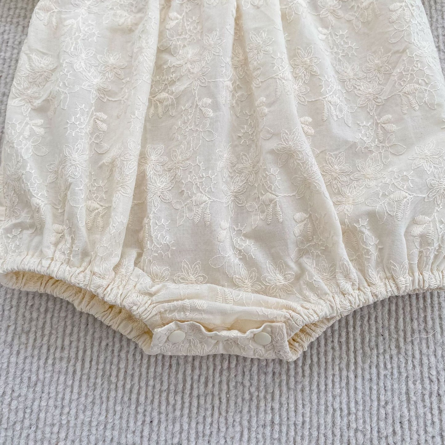 Embroidered Ruffle Romper And Blouse Shorts フリル ロンパース ブラウス ショートパンツ【mh0013163】