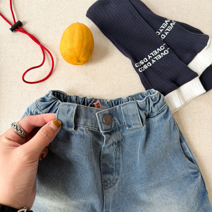 Vintage Washed Denim Shorts ベーシック デニムショートパンツ【mh0013225】