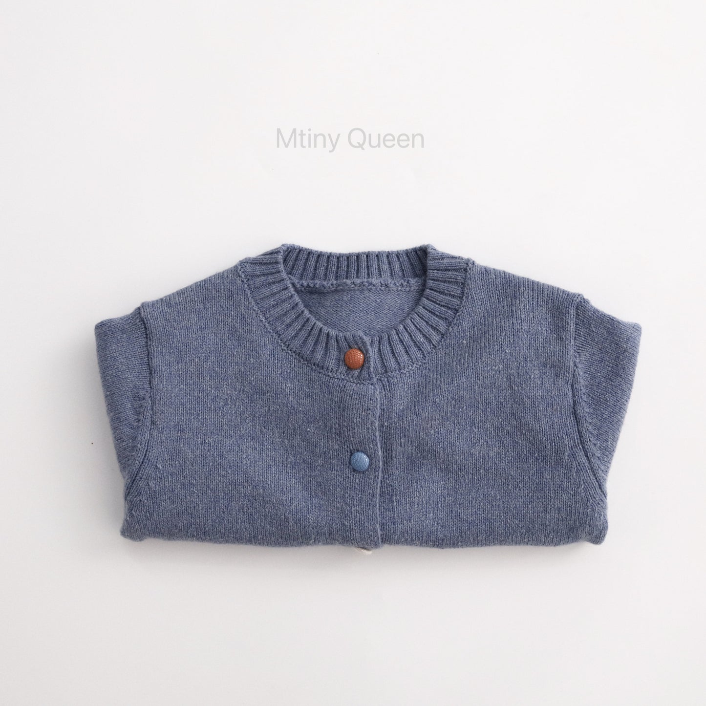 Multi-color Button Cotton Cardigan コットン ニット カーディガン【mh0012505】