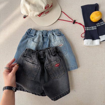Vintage Washed Denim Shorts ベーシック デニムショートパンツ【mh0013225】