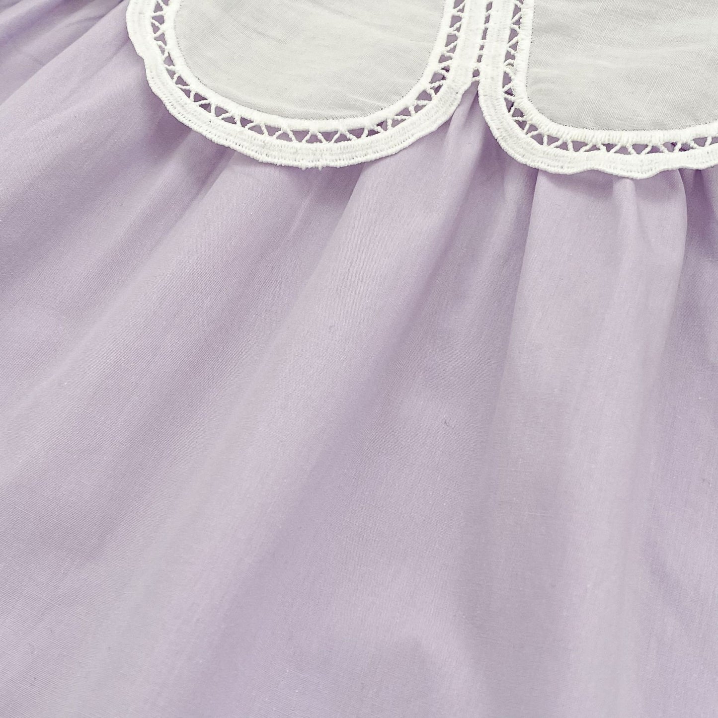 Petal Collar Romper Puff Sleeve Dress ラッフル ロンパース ミモレ丈ワンピース【mh0013158】