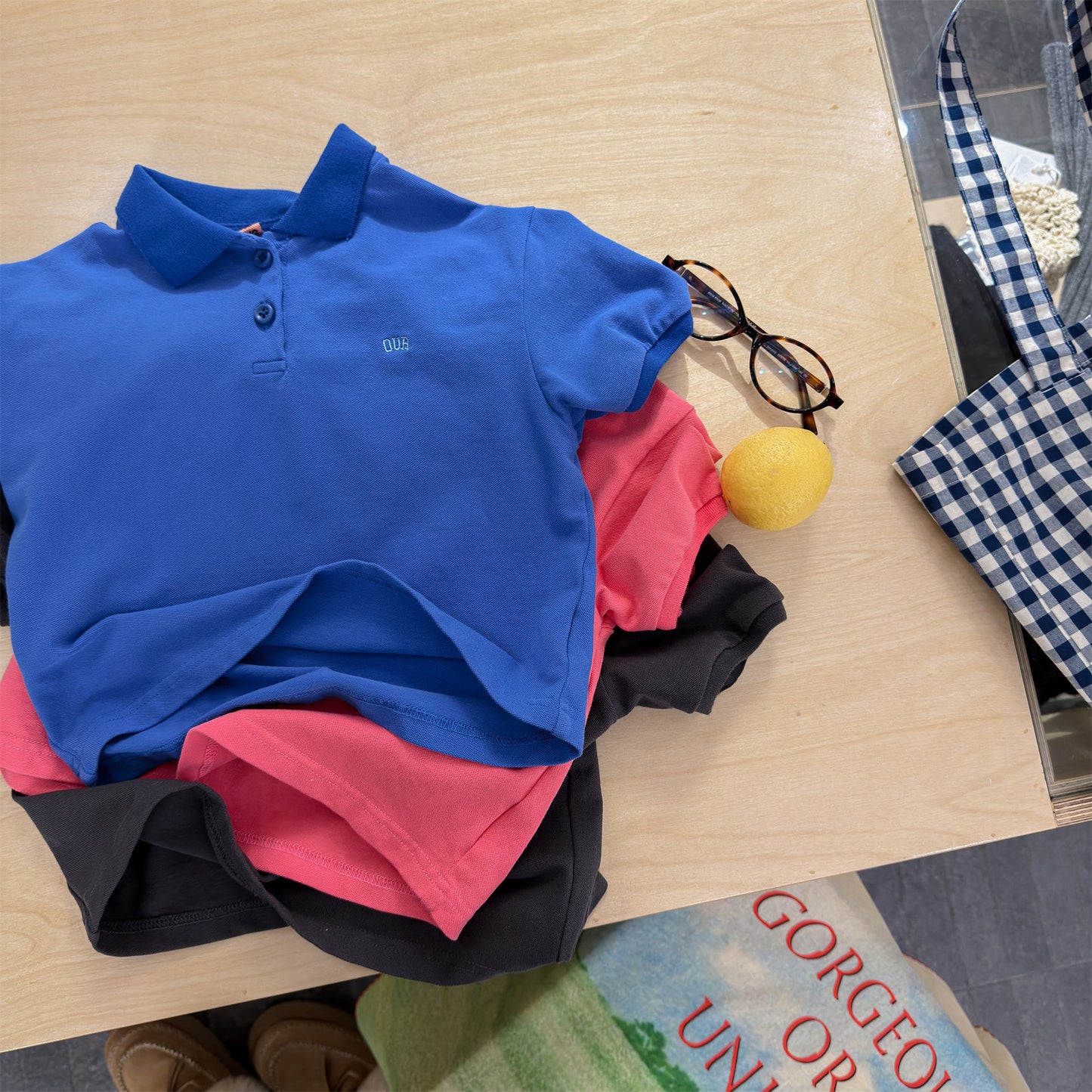 Short Sleeve Pique Cotton Polo Shirt 半袖 コットン 鹿の子 ポロシャツ【mh0012658】