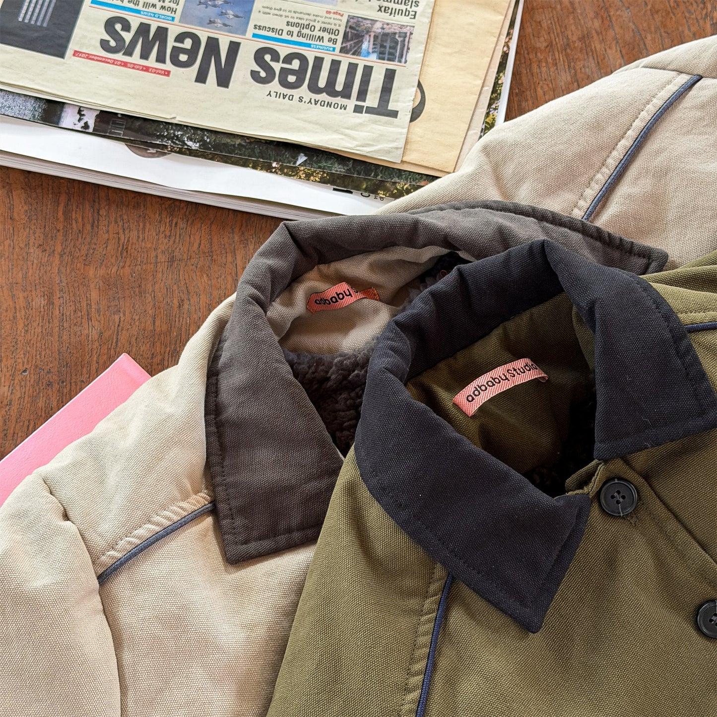 ジャケット 中綿 ボア裏地 ワークテイスト ストリート カジュアル アウター【mh0011604】