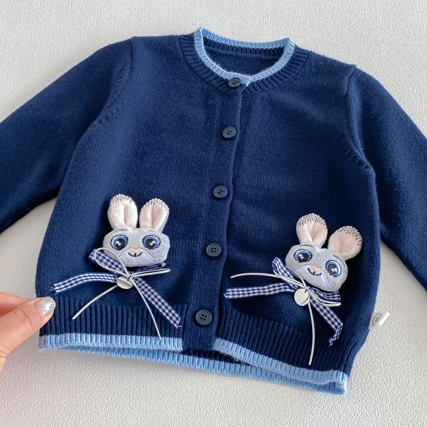キッズ キャラクター マスコット チェック柄 長袖シャツ カーディガン ワンピース プリーツスカート サロペットパンツ【mh0014032】