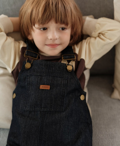 オーバーオール ストライプ サロペット 男女兼用 キッズ【mh0011560】