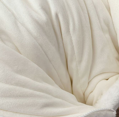 アウタージャンプスーツ パンダコスチューム ボア 中綿 厚手 フード付【mh0011693】