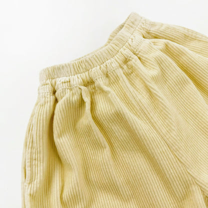 Corduroy Wide Leg Bloomers [mh0012572]