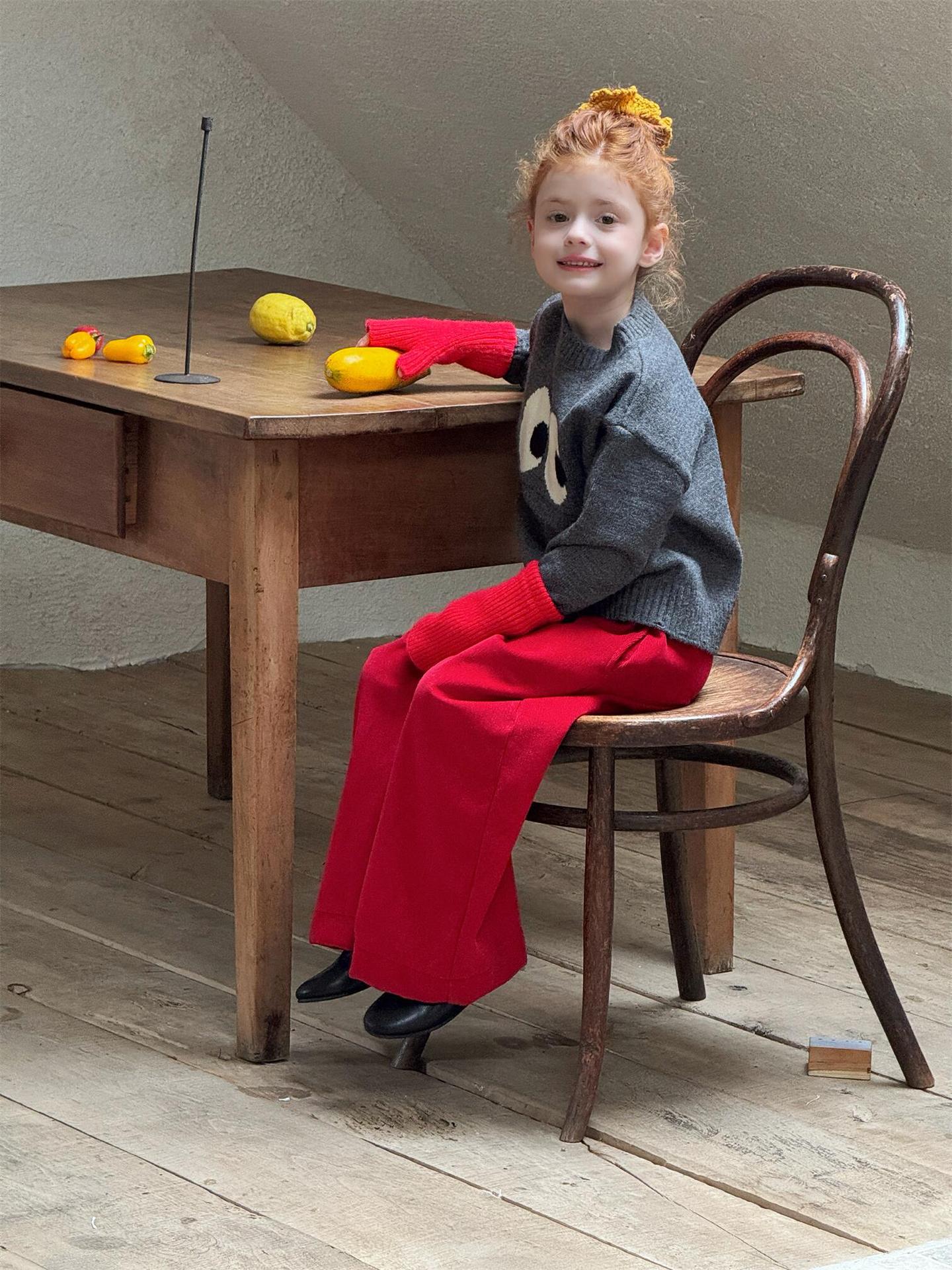 ロングパンツ ワイドレッグストレートパンツ コーデュロイパンツ【mh0011738】