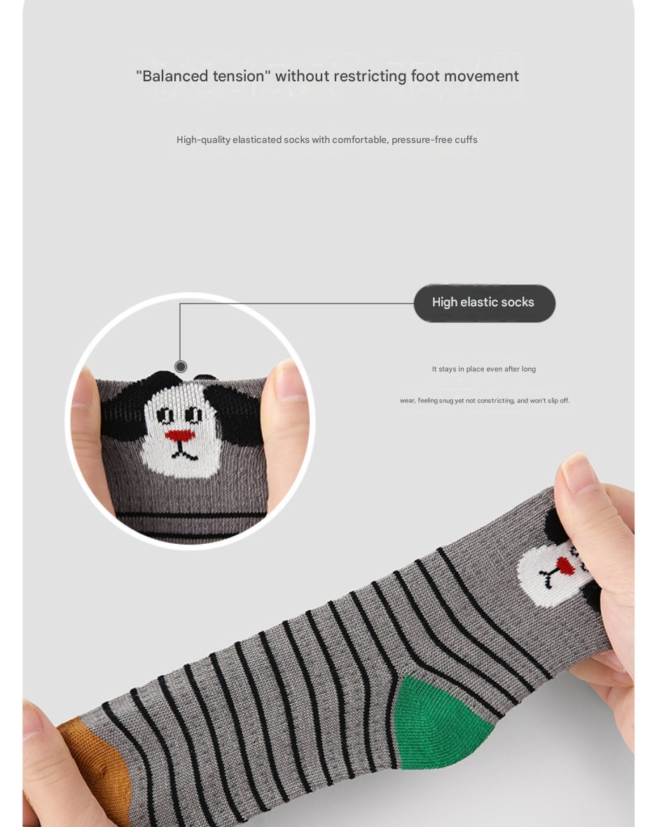Mesh Cartoon Socks アニマル メッシュ靴下【mh0013024】