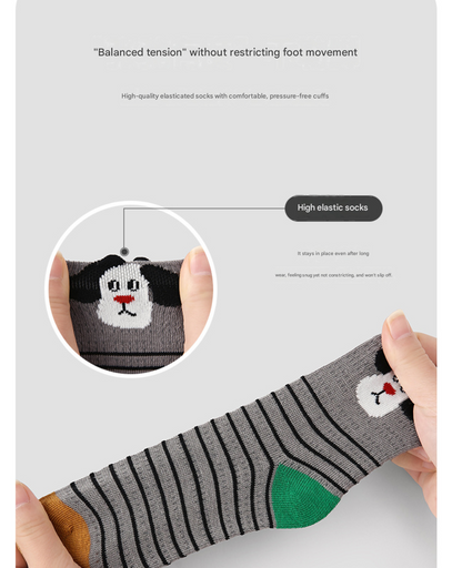 Mesh Cartoon Socks アニマル メッシュ靴下【mh0013024】