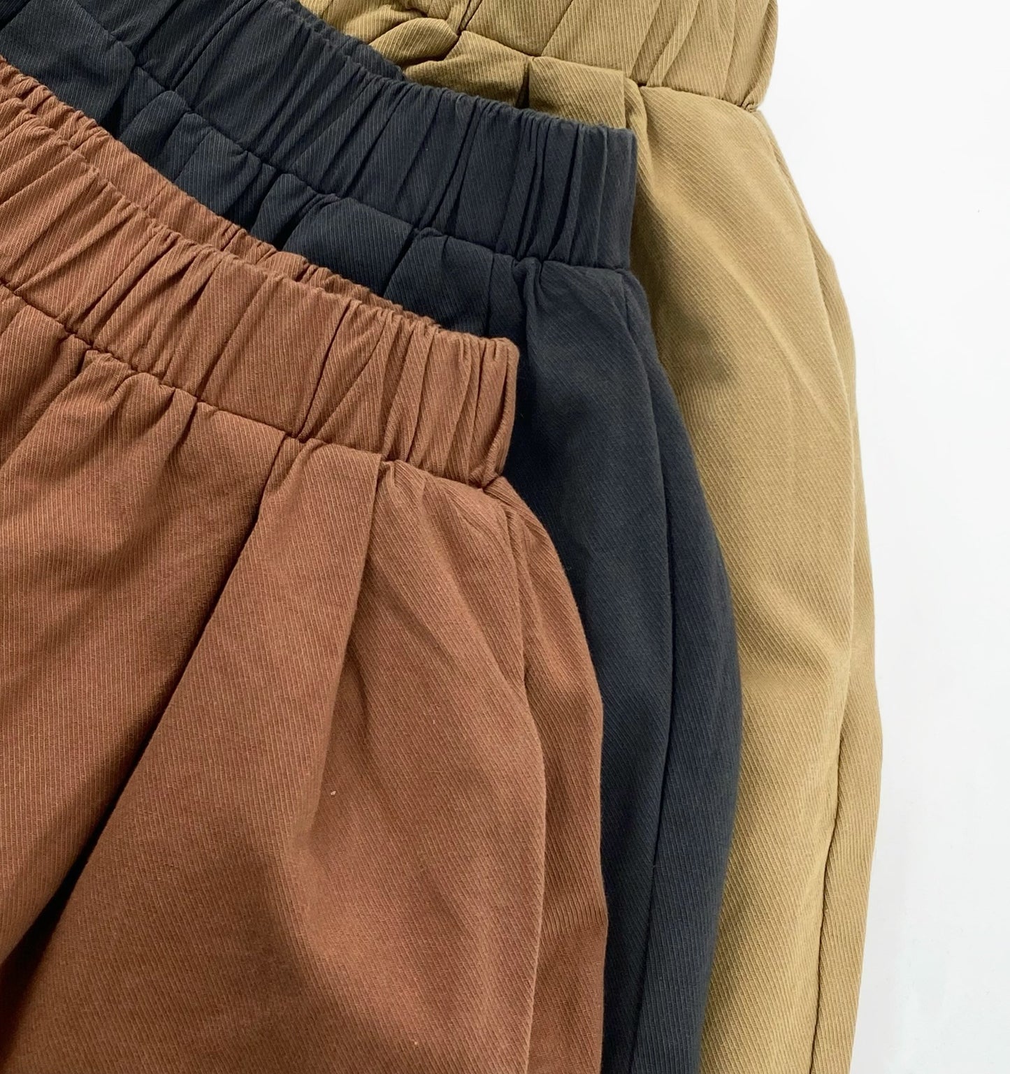 Cotton Loose Fit Straight Leg Pants 【mh0012560】