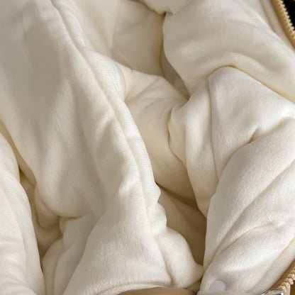 アウタージャンプスーツ 中綿 厚手 フード付 ボア カバーオール【mh0011692】