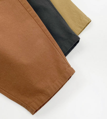Cotton Loose Fit Straight Leg Pants 【mh0012560】