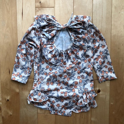 -ベビー レモン フラワー 水着 ワンピース ビキニ【mh0002858】 - mamahalo shop - ベビー用水着 -  べビー服 - 子供服 - 男の子 - 女の子