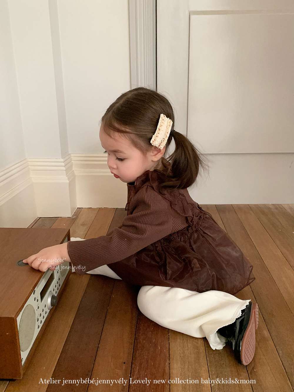 長袖セットアップ チュールレイヤード 長袖トップス 裏起毛 フレアパンツ セットアップ【mh0011527】