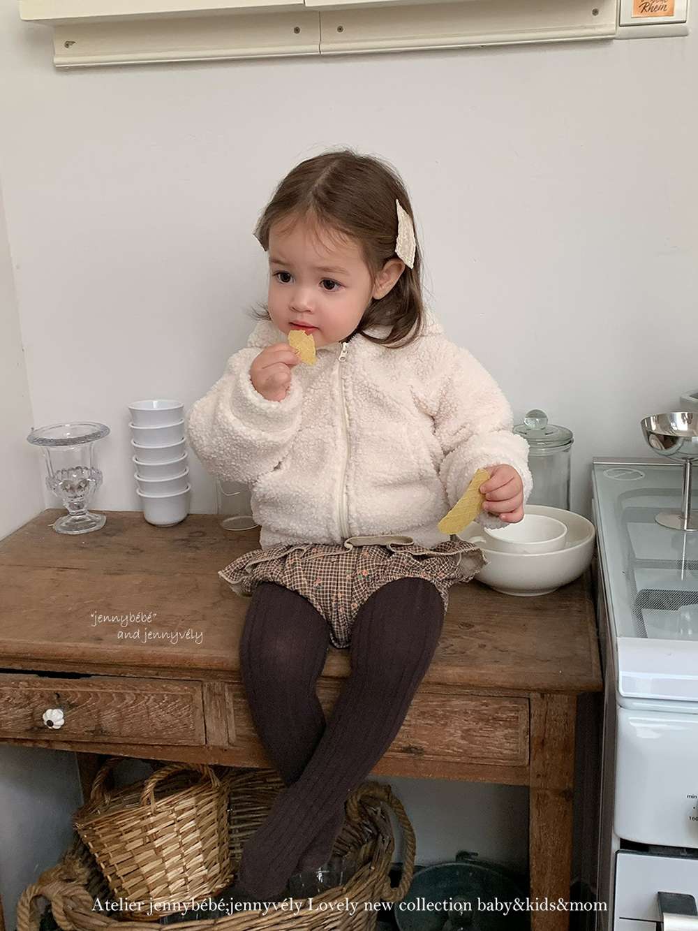 ロンパースセットアップ ノースリーブロンパース コーデュロイ チェック柄 フリルスカート【mh0011533】