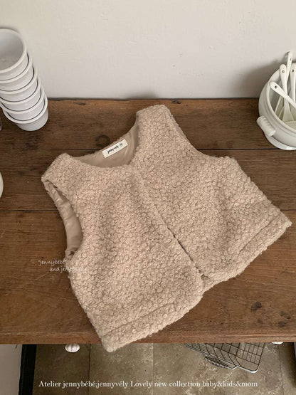 長袖セットアップ ボアベスト/長袖ブラウス/ノースリーブワンピース セットアップ 別売 コーデュロイ 小花柄【mh0011534】