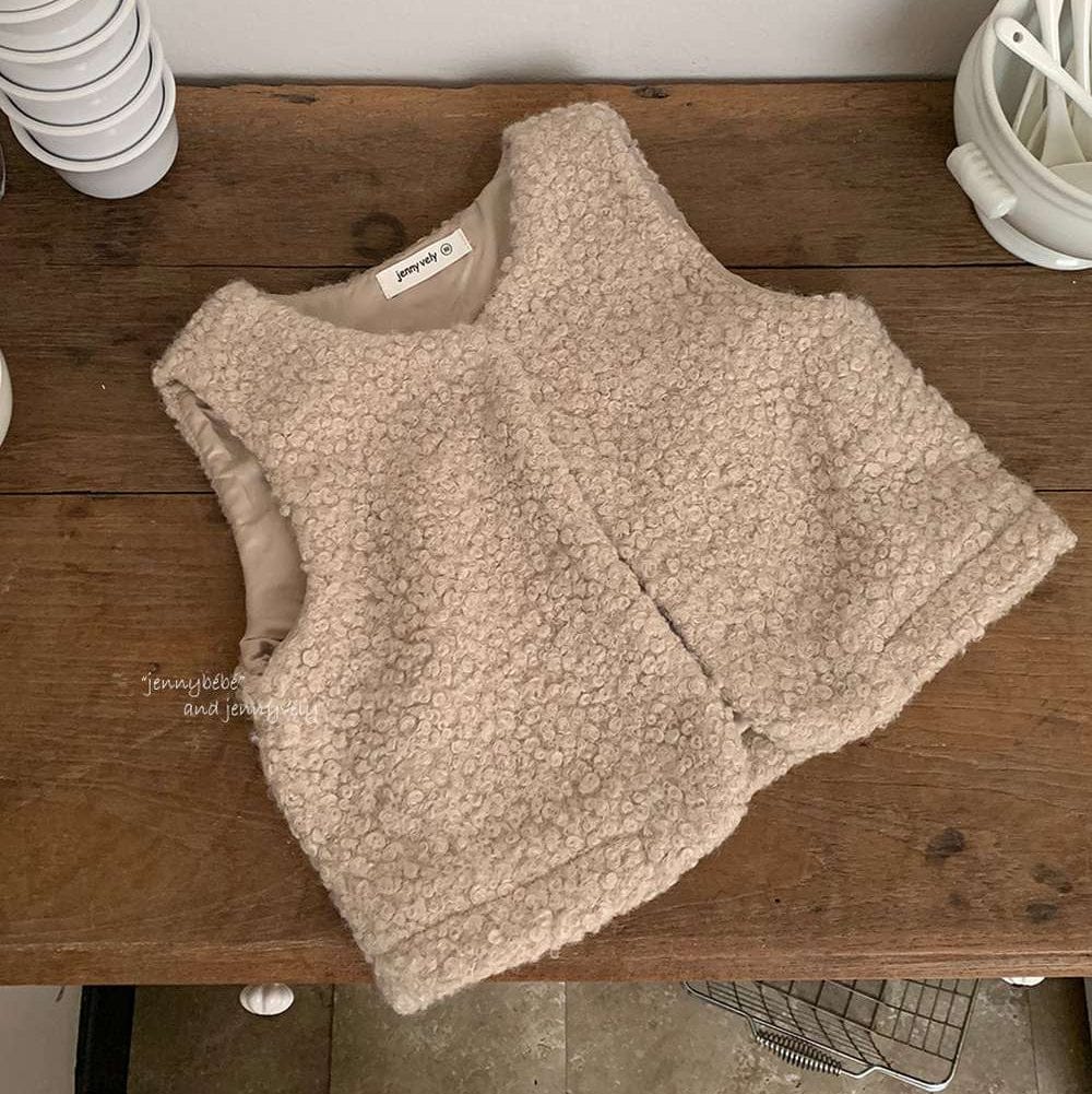 長袖ロンパース Vest / 73CM 長袖ロンパース チェック柄 レースフリル ブラウス風トップス ブルマ ボディスーツ【mh0011537】