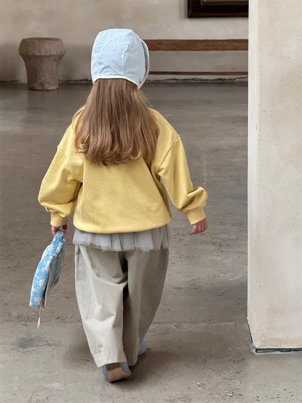 トレーナー・フーディ キッズトップス フリル長袖スウェットシャツ【mh0009151】