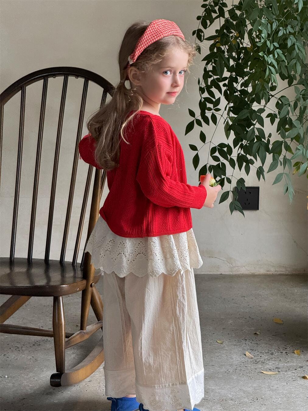 カーディガン・パーカー キッズカーディガン レースニットボレロカーディガン【mh0009152】