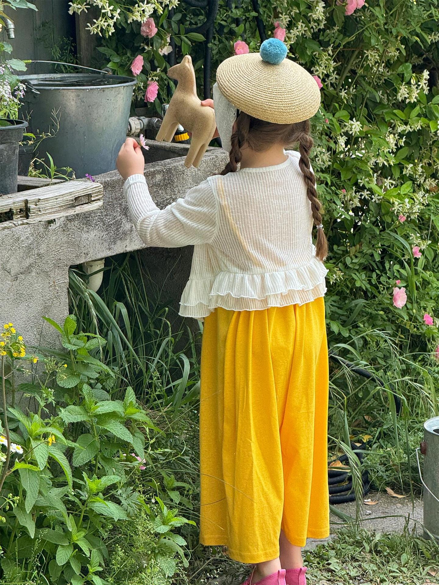 カーディガン・パーカー 裾フリルサマーニットボレロカーディガン【mh0009863】