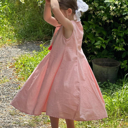 ノースリーブワンピース ノースリーブタックスカートロングワンピース【mh0009866】